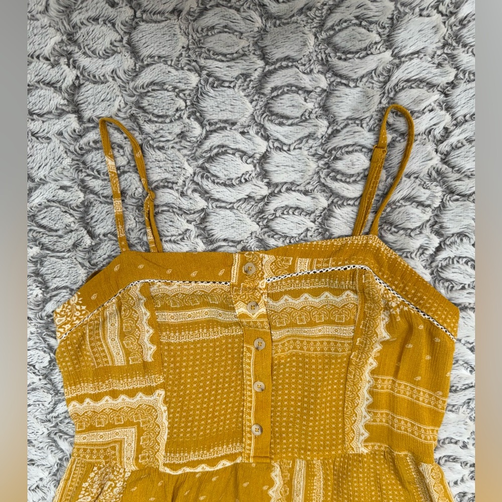 Knox Rose Spaghetti Strap Sun Dress w Pockets Size M - Picture 3 of 8